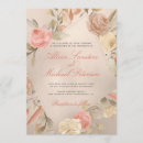 Search for gold and coral wedding invitations Blush pink