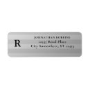 Search for grey address stickers Classic