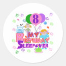 Search for birthday sleepover stickers Kids