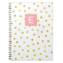 Search for cute girly notebooks Gold