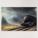Search for locomotive puzzles Vintage