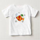 Search for fish baby shirts Blue