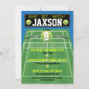 Search for tennis court invitations Kids