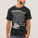 Search for trucker mens tshirts Truck driver