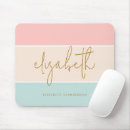 Search for gold business mousepads Feminine