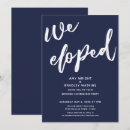Search for dark blue wedding invitations Typography