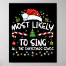 Search for christmas song posters Xmas