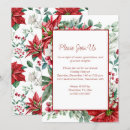 Search for red berries christmas invitations Pine branches