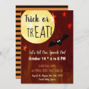 Search for treat halloween invitations Trendy