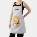 Search for orange black white aprons Stylish