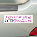 Search for breast cancer awareness bumper stickers For her