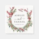 Search for christmas wedding napkins Elegant