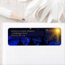 Search for religious christmas return address labels Gold
