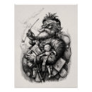 Search for vintage santa claus art Holiday season