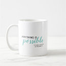 Search for anything is possible with mugs Typography