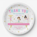 Search for gymnastics party plates Tumbling