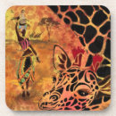 Search for giraffe coasters Africa