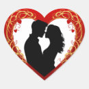 Search for large red heart stickers Couple