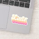 Search for alpha chi omega greek letters stickers Groovy design