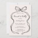 Search for vintage brunch invitations Black and white