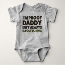 Search for bass fishing baby bodysuits For kids