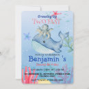 Search for octopus birthday invitations Rainbow
