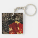 Search for burned key rings Burning