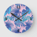 Search for palm leaf clocks Pink