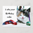 Search for ate postcards Cat
