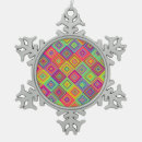 Search for blue and green pattern christmas tree decorations Squares