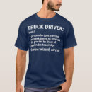 Search for driver tshirts trucker
