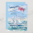 Search for nautical 50th birthday invitations Masculine