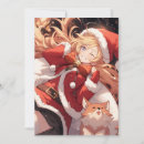 Search for anime christmas cards Girl