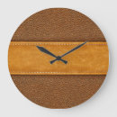 Search for brown leather clocks Pattern