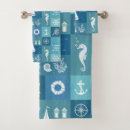 Search for aqua bath towels Blue and white