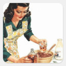 Search for vintage baking stickers Retro