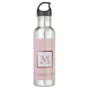 Search for pink marble water bottles Elegant