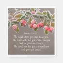 Search for christmas table napkins Bible verse
