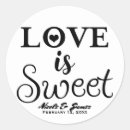 Search for modern love is sweet stickers Rustic