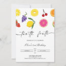 Search for fruit birthday invitations Frutti