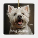 Search for terrier christmas tree decorations Watercolor