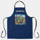 Search for navidad aprons Santa claus