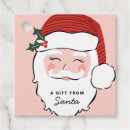 Search for santa claus favour tags Red