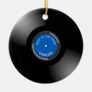 Search for vinyl record albums christmas tree decorations Music