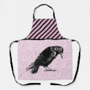 Search for black raven aprons Halloween