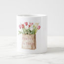 Search for red and white tulip mugs Yellow