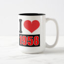 Search for made in 1958 mugs Birthday