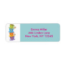 Search for tea party return address labels Wonderland