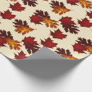 Search for maple leaf wrapping paper Oak