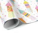 Search for fireworks wrapping paper Modern